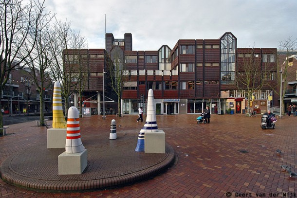 Gebouw Corrosia in Almere Haven. foto: Geert van der Wijk