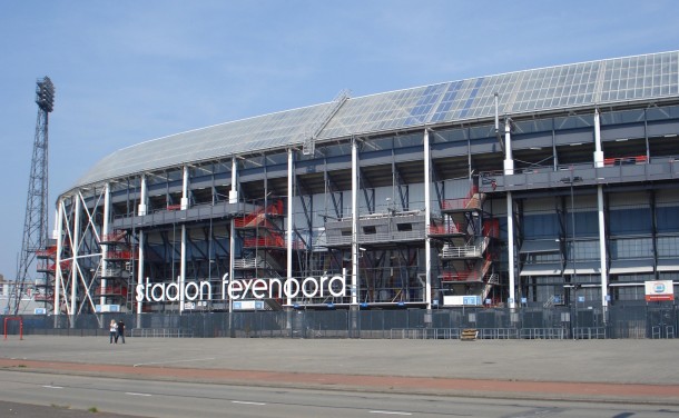 Rotterdam, Feyenoord-stadion. foto: F.Eveleens