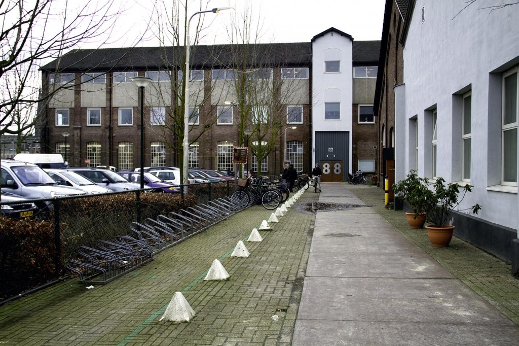 Spoorzone Tilburg, entree Gebouw 88