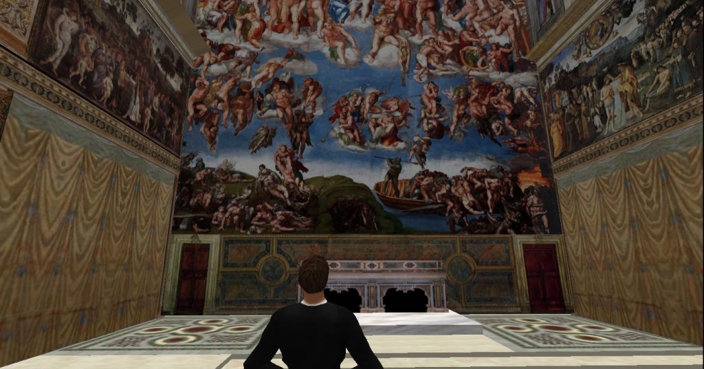 SecondLifeSistineChapel
